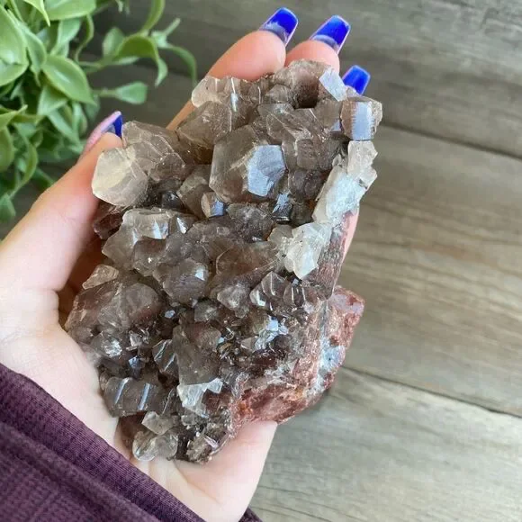 RED Calcite Cluster - Picture 3 of 5